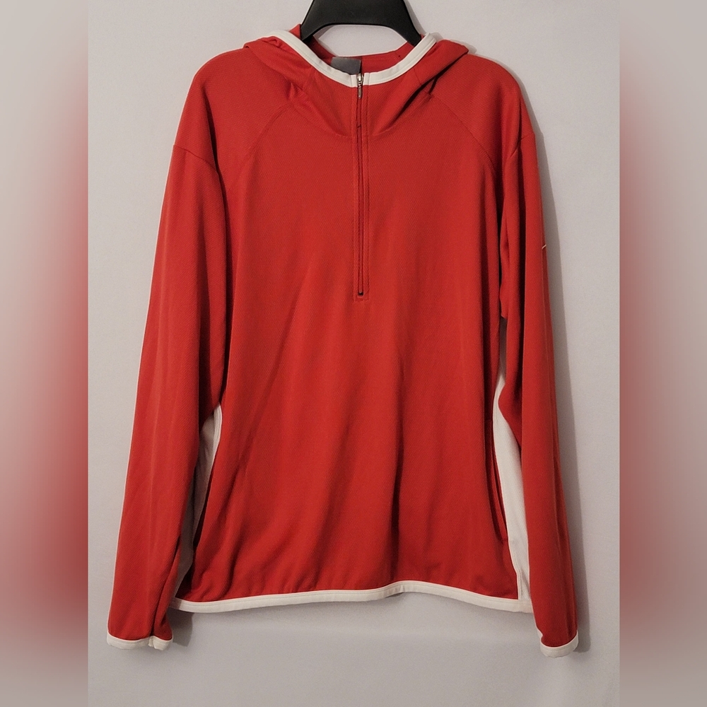 Nike Dri-Fit 3/4 Zip Up Hooded Jacket Size M